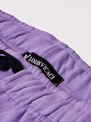 Louis Vicaci Fleece Zipper Tracksuit For Men Light Purple-SP265