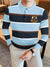 Louis Vicaci Long Sleeve Polo Shirt For Men-Sky with Navy Stripe-BE82/BR900