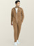 Louis Vicaci Fleece Zipper Tracksuit For Men Camel-SP284