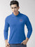 Louis Vicaci Long Sleeve P.Q Polo Shirt For Men-Blue-BE1026