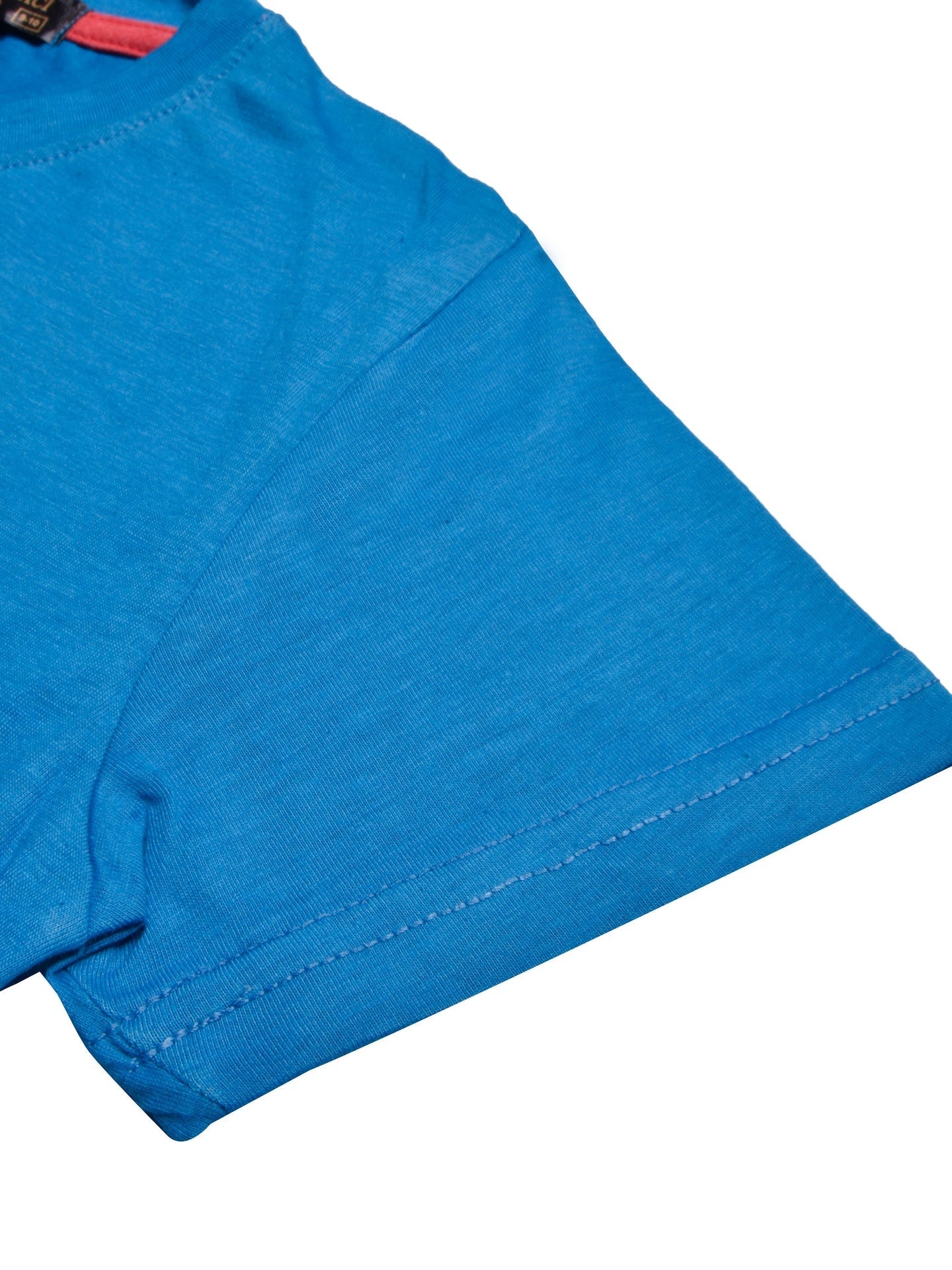 Louis Vicaci Single Jersey Tee Shirt For Kids-Dark Cyan-BE842/BR13081