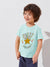 Louis Vicaci Single Jersey Tee Shirt For Kids-Ice Blue-BE1182/BR13423