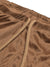 Louis Vicaci Slim Fit Lycra Trouser For Men-Camel with Black & White Stripes-BE1207/BR13453