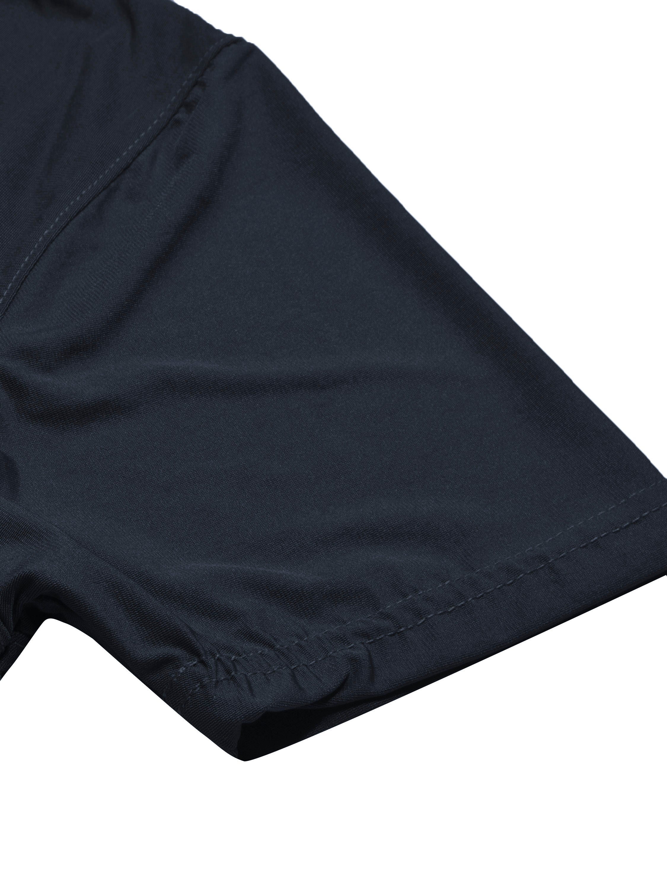 Louis Vicaci Summer T Shirt For Men-Dark Navy-BE999/BR13240