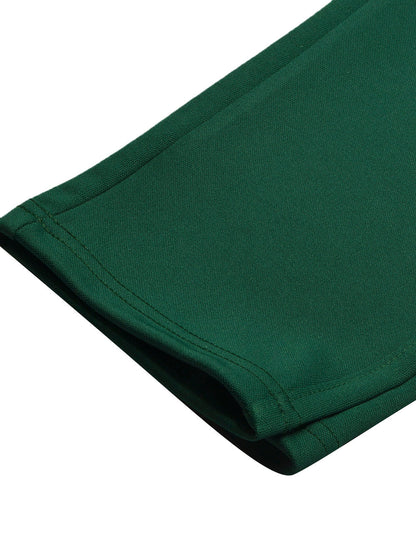 Louis Vicaci Interlock Stretchy Slim Fit Pent For Men-Dark Green-BE1024/BR13259