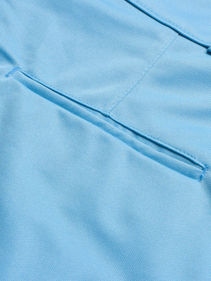 Louis Vicaci Interlock Stretchy Slim Fit Pent For Men-Sky Blue-BE1022/BR13257