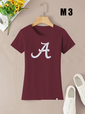 47 Summer Crew Neck T Shirt For Women-BE1714