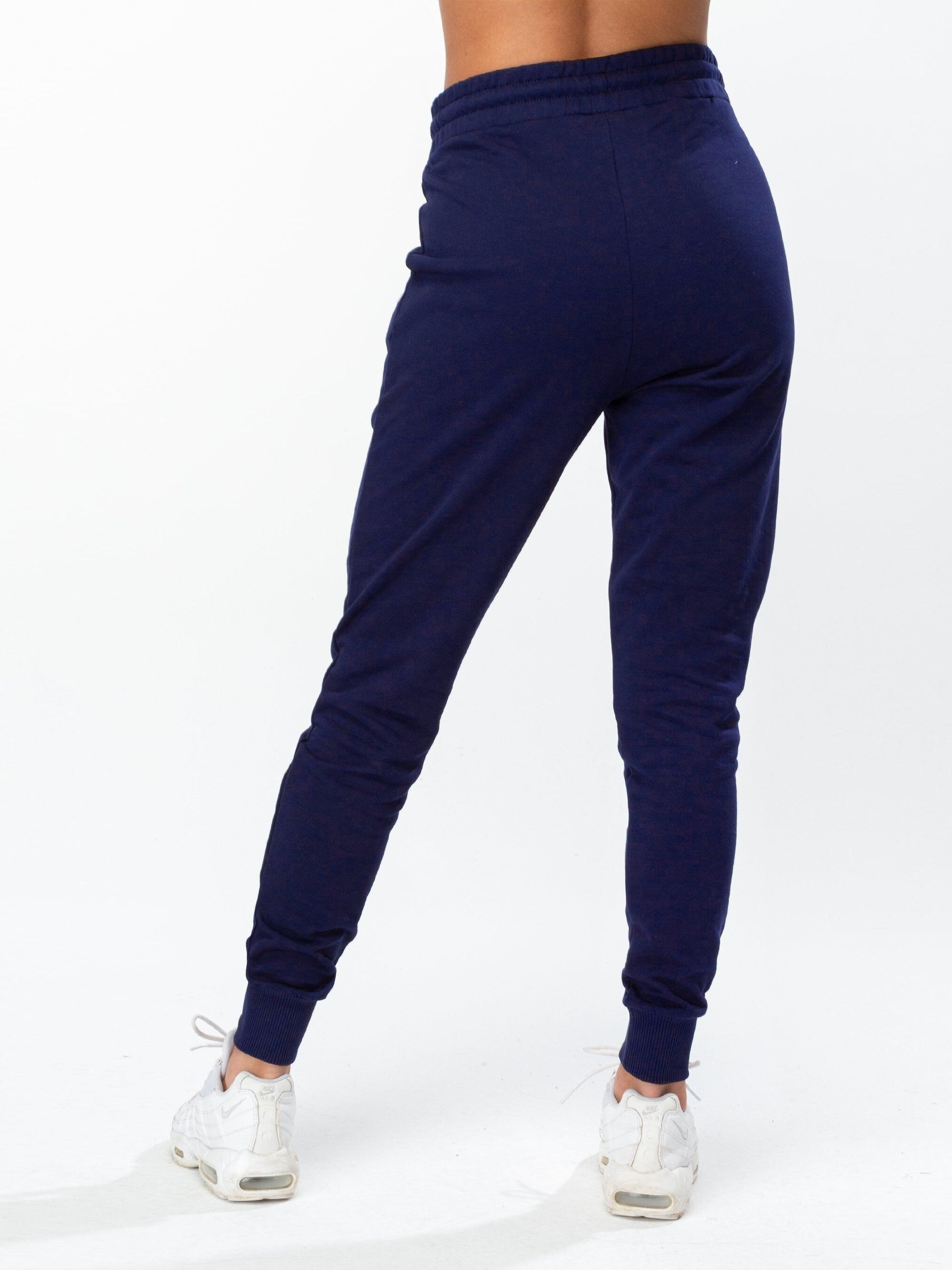 NK Fleece Jogger Trouser For Ladies-Purple-RT12215