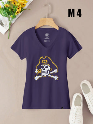 47 Summer V Neck T Shirt For Women-BE1716