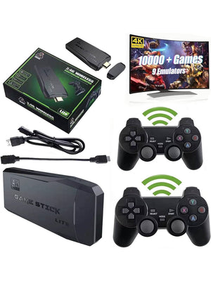 M8 HDMI Game Stick Lite Console 2.4G Wireless Controllers 4K Video Game Retro Box-BE2123/BR14236