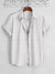 MD Premium Casual Shirt For Men-White with Grey Lining-BE1411