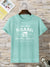 MIAMI Burnout Faded Tee Shirt For Men-Green Melange-BE1757