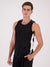 MPS Cloke Sleeveless Active Wear T Shirt For Men-Black & White-BE1354/BR13596