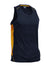 MPS Cloke Sleeveless Active Wear T Shirt For Men-Navy & Yellow-BE1355/BR13597