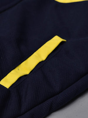 Mango Stylish Inner Fur Zipper Hoodie For Kids-Dark Navy With Yellow-BE141/BR952