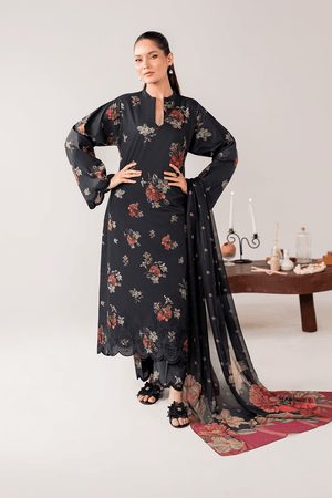 Maryum N Maria Printed Lawn Unstitched 3 Pcs Suit For Women-BE3012/BR14911