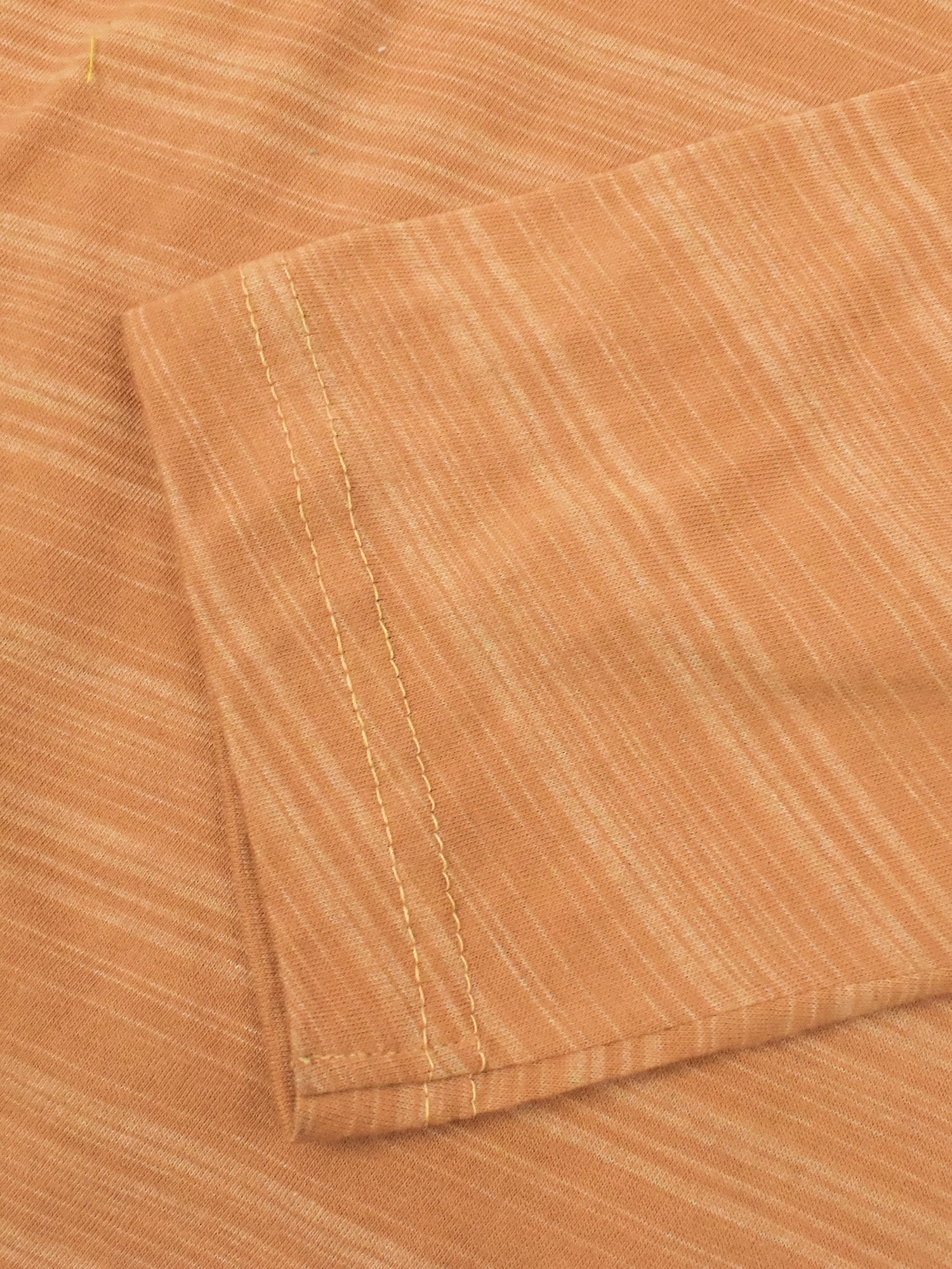 Louis Vicaci Long Sleeve Polo For Men-Orange with Lining-BR905