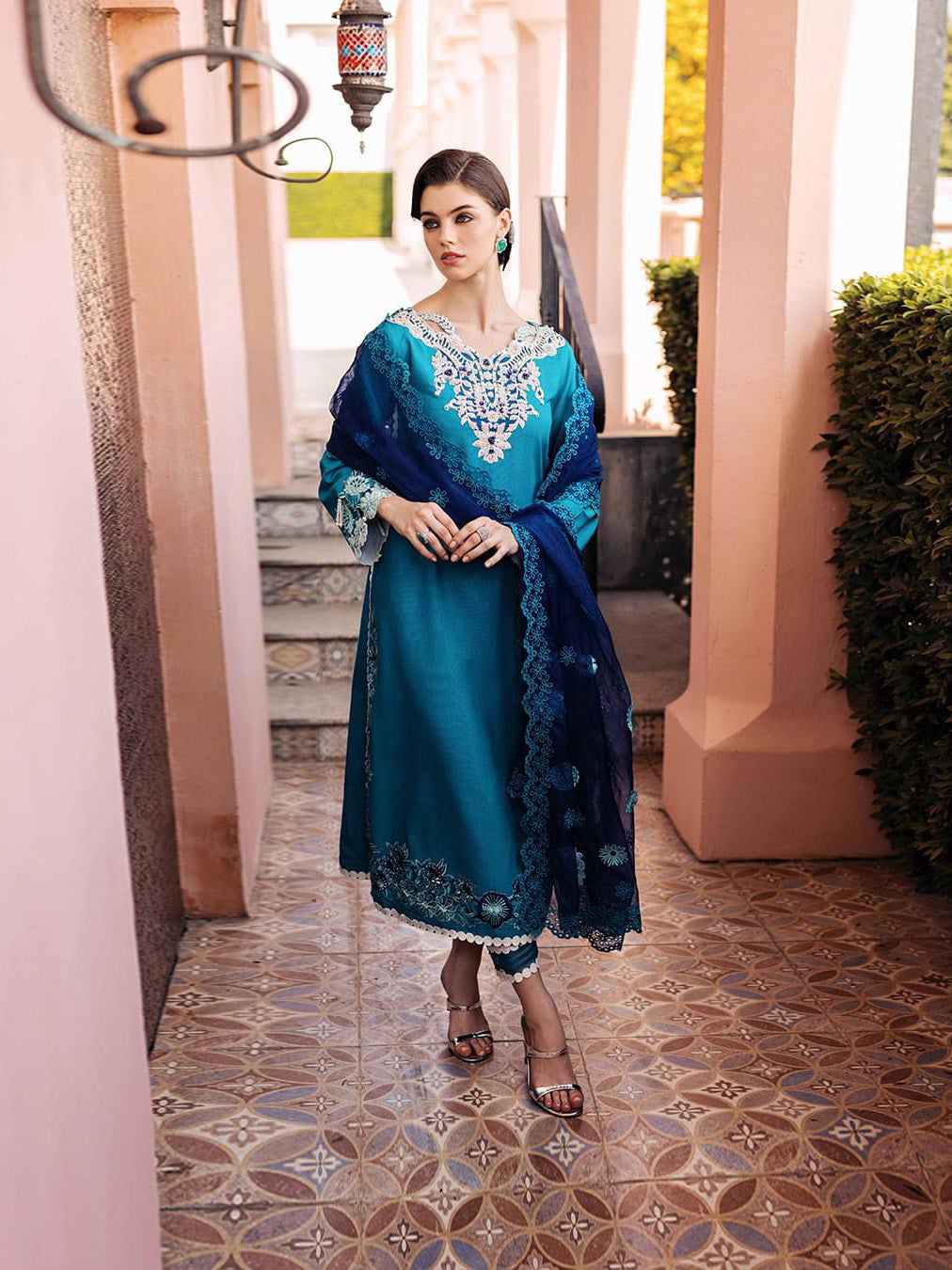 Mushq Embroidered Lawn Unstitched 3 Pcs Suit For Women-BE3121/BR15011