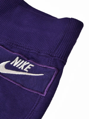 NK Fleece Straight Fit Trouser For Ladies-Purple-AJ483 NK