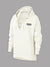Nyc Polo Terry Fleece Lace Up Hoodie For Ladies-Off White-SP1496