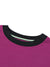 NK Fleece Funky Style Sweatshirt For Men-Magenta with Black-BE2502