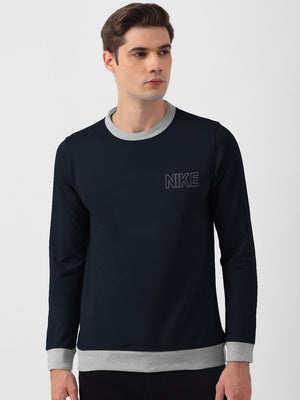 NK Fleece Funky Style Sweatshirt For Men-BE2470