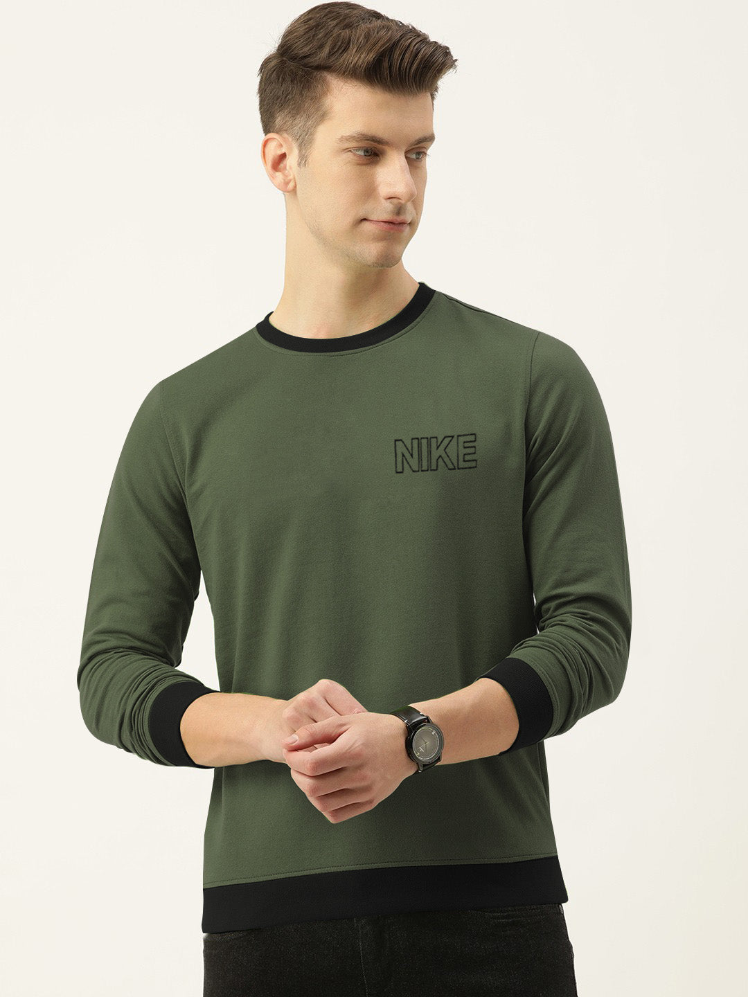 Mens nike sweatshirt sale best sale