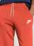 NK Fleece Jogger Sweatpant For Men-Blaze Orange-BE2646