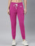 NK Fleece Slim Fit Trouser For Ladies-Magenta-BE2211