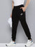 NK Terry Fleece Jogger Sweatpant For Men-Black-BE2589/BR14531