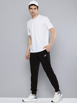 NK Terry Fleece Jogger Sweatpant For Men-Black-BE2589/BR14531