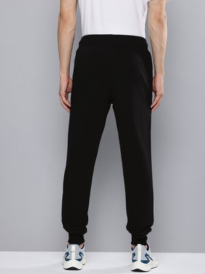 NK Terry Fleece Jogger Sweatpant For Men-Black-BE2589/BR14531