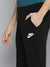 NK Terry Fleece Jogger Sweatpant For Men-Black-BE2642