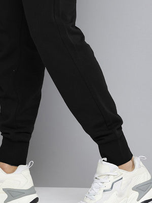 NK Terry Fleece Jogger Sweatpant For Men-Black-BE2642