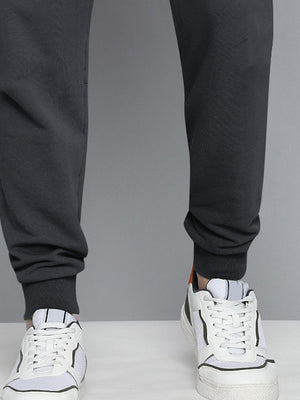 NK Terry Fleece Jogger Sweatpant For Men-Dark Slate Grey-BE2692