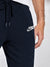 NK Terry Fleece Jogger Sweatpant For Men-Dark Navy-BE2571