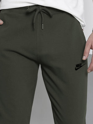 NK Terry Fleece Jogger Sweatpant For Men-Olive Green-BE2693