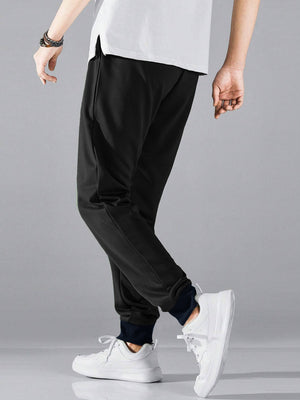 NXT Fleece Jogger Sweatpant For Men-Black-BE2628/BR14545