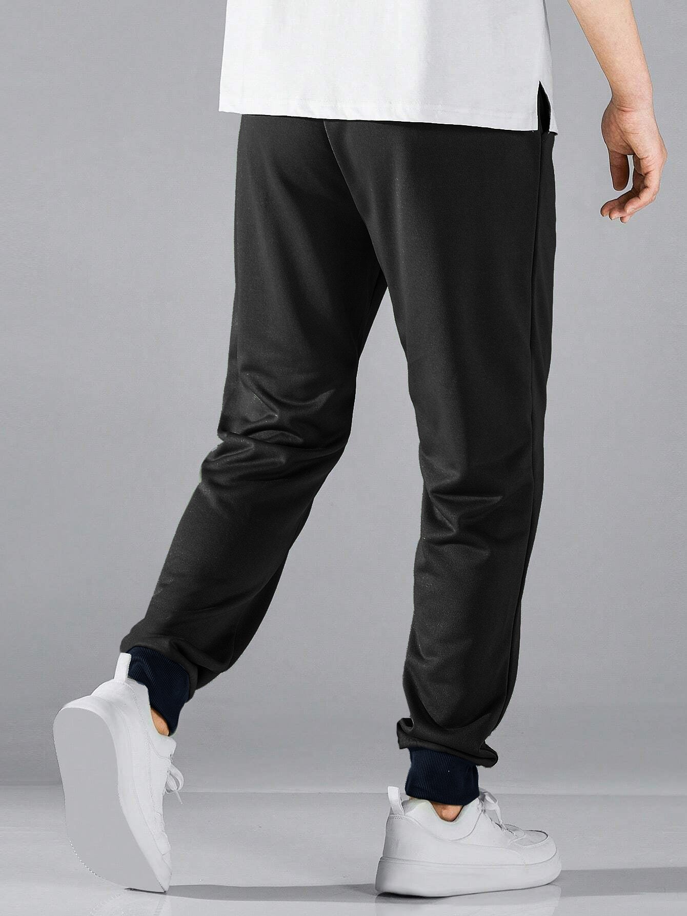 NXT Fleece Jogger Sweatpant For Men-Black-BE2628/BR14545