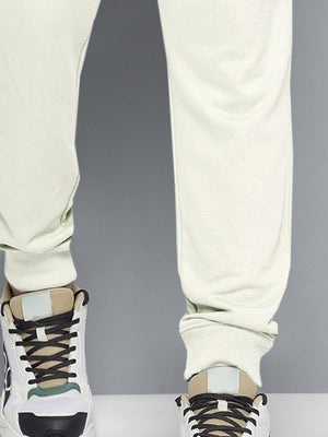 NXT Fleece Jogger Sweatpant For Men-Cream-BE2631/BR14547