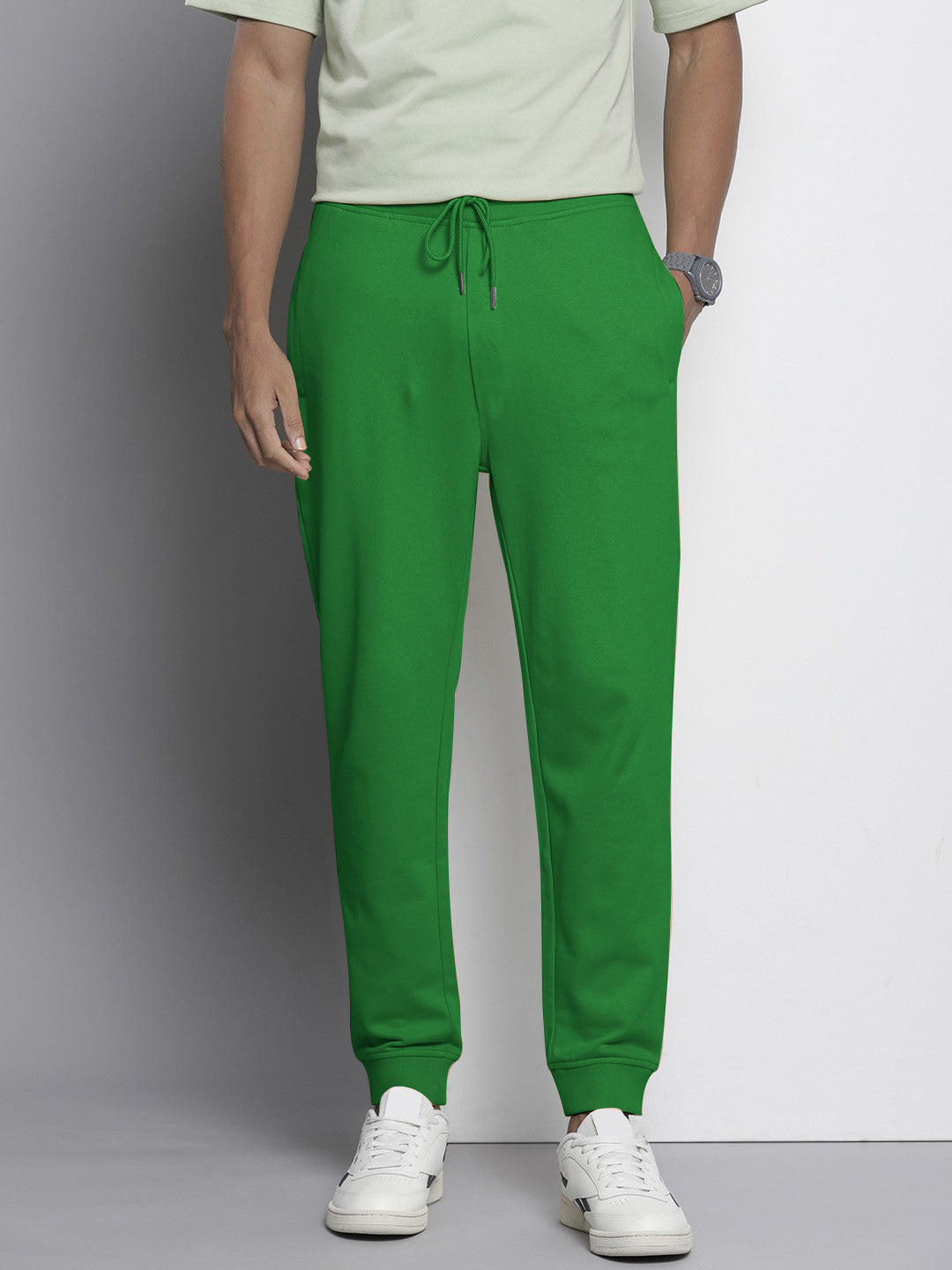 NXT Fleece Jogger Sweatpant For Men-Green-BE2616/BR14536