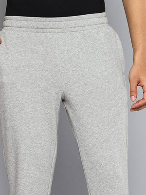 NXT Fleece Jogger Sweatpant For Men-Grey Melange-BE2617/BR14537