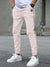 NXT Fleece Jogger Sweatpant For Men-Light Pink with Panel-BE2661