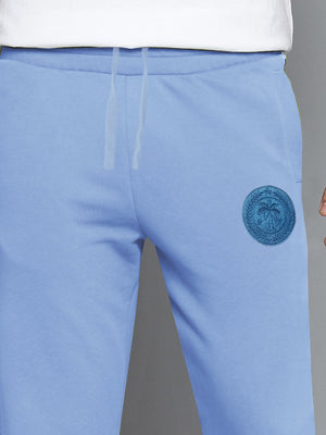 NXT Fleece Jogger Sweatpant For Men-Sky Blue-BE2668