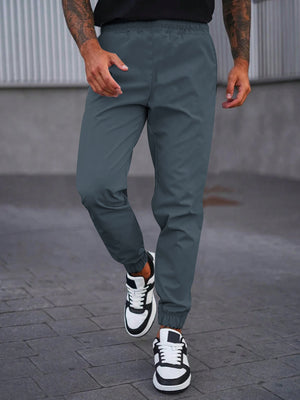 NXT Fleece Jogger Sweatpant For Men-Slate Grey-BE2577