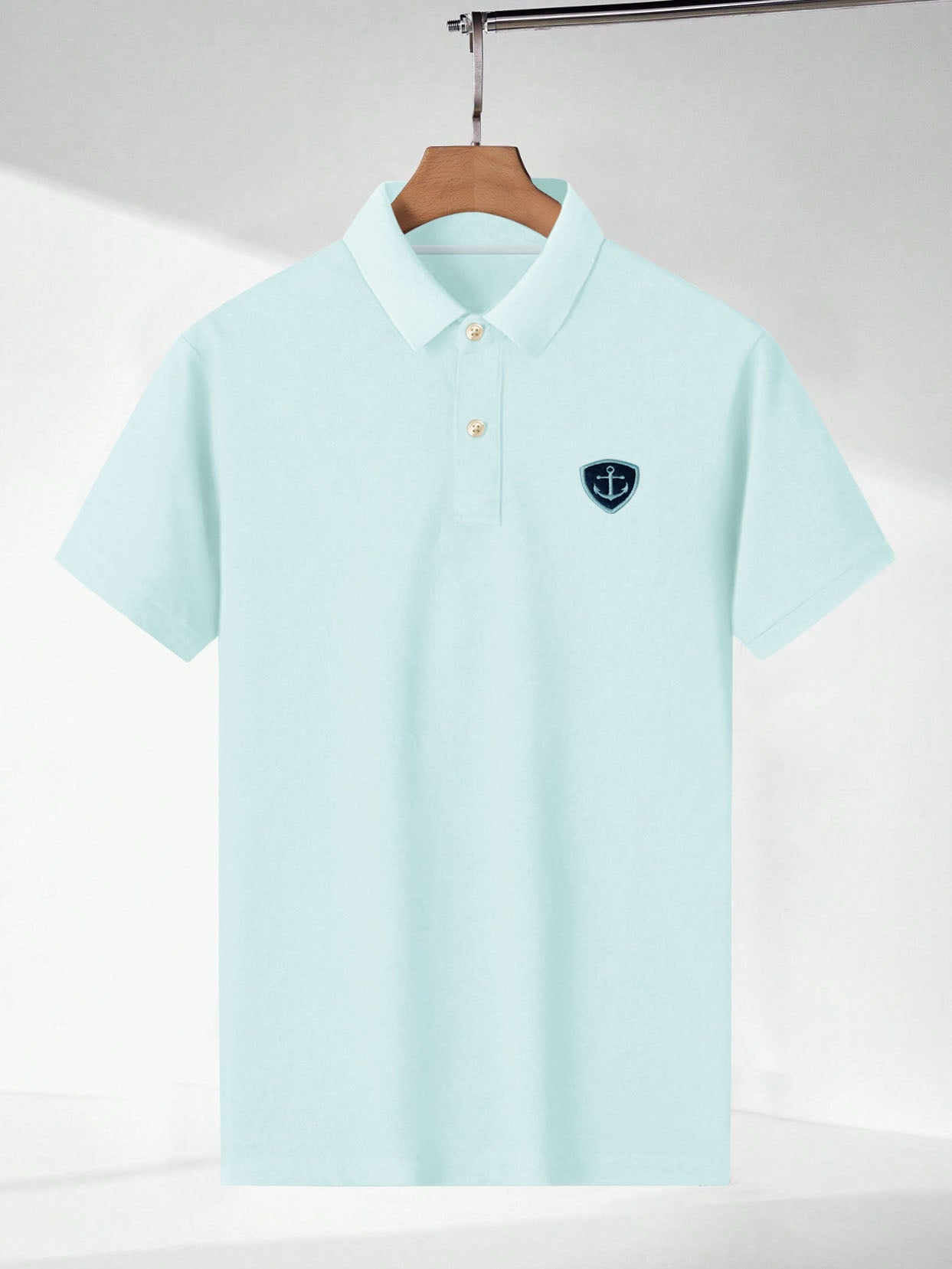 NXT Summer P.Q Polo Shirt For Men-Mint Green-BE1833