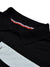 NXT Summer Polo Shirt For Men-Dark Navy With Black & Purple Stripe-BE693/BR12946