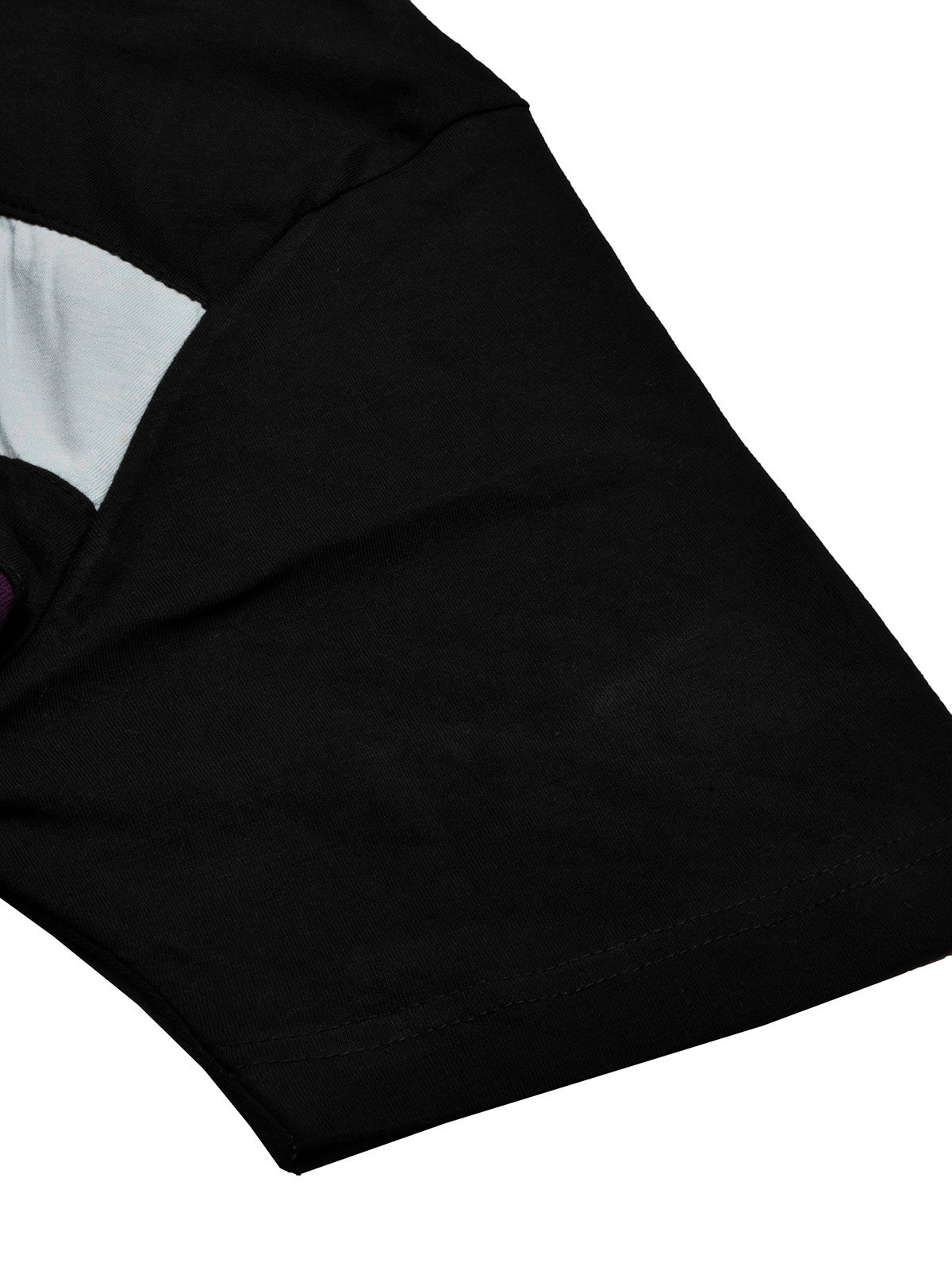 NXT Summer Polo Shirt For Men-Dark Navy With Black & Purple Stripe-BE693/BR12946
