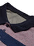 NXT Summer Polo Shirt For Men-Dark Pink Melange with White & Navy-BE798/BR13039