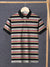 NXT Summer Polo Shirt For Men-Grey Melange with Stripe-BE1806